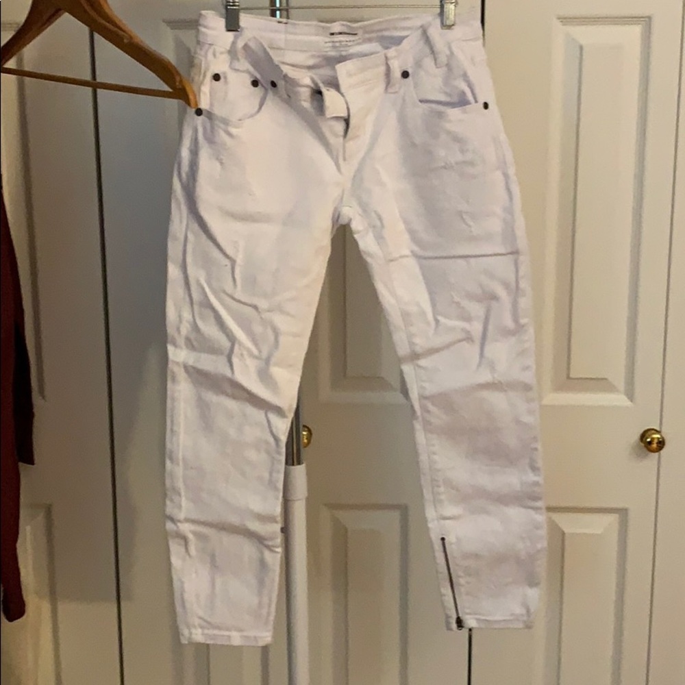 White jeans